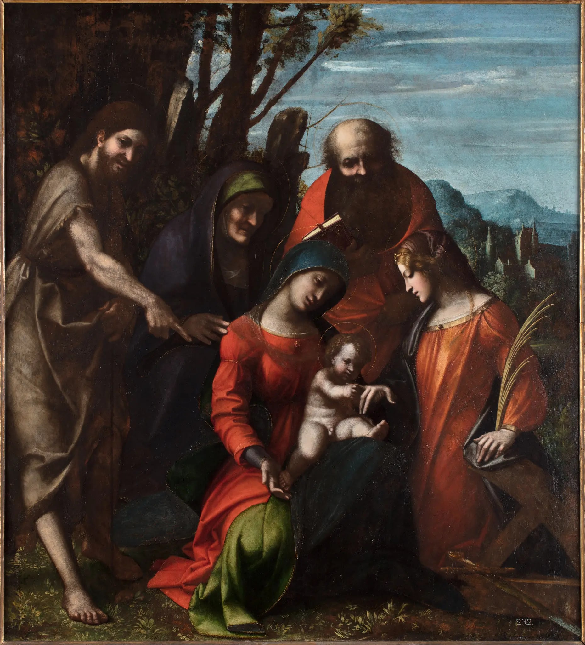 The Mystic Marriage of Saint Catherine