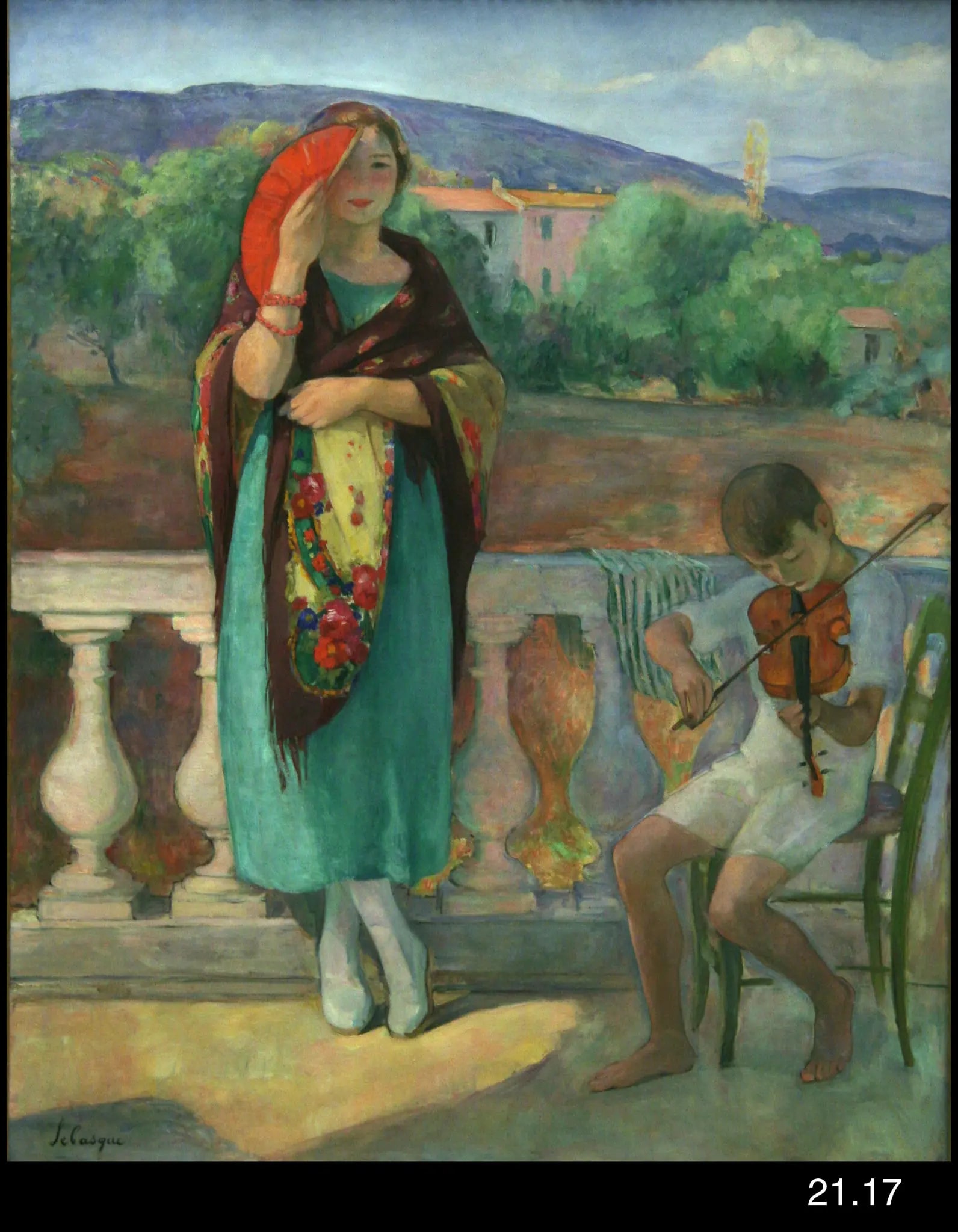On the Balcony