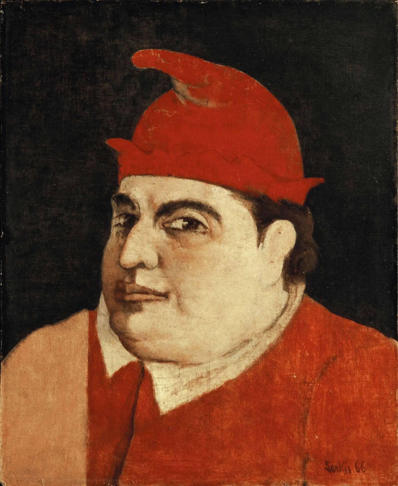 Man With Red Fez