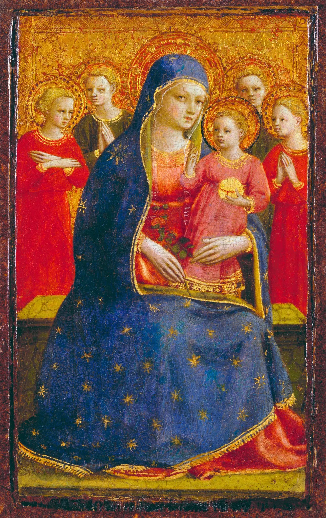 Madonna and Child with Angels