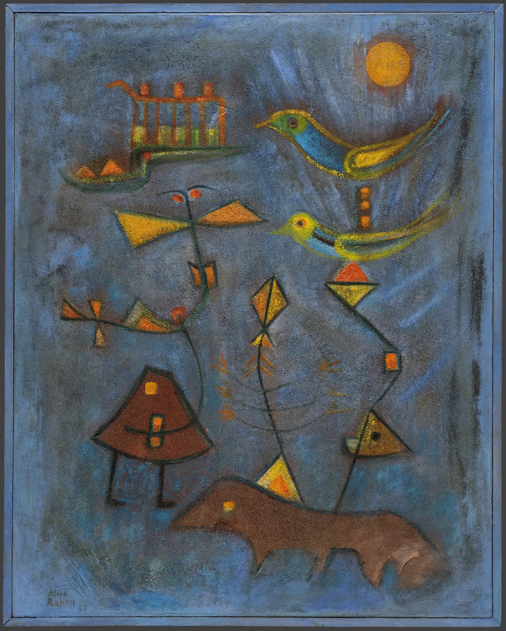 Painting for a Little Ghost Who Couldn't Learn to Read