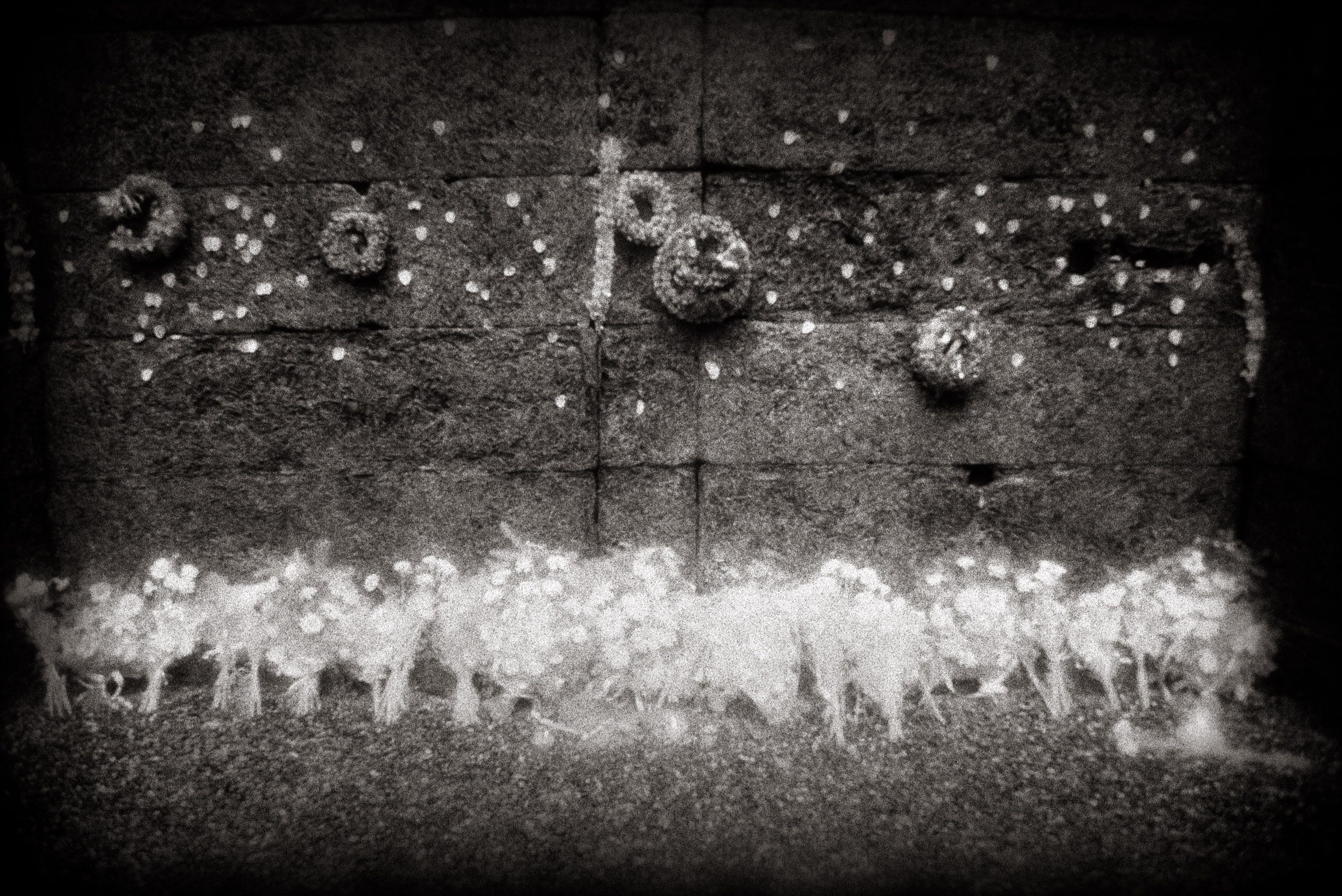 Execution Wall, Auschwitz Extermination Camp, Poland - Judy Glickman Lauder