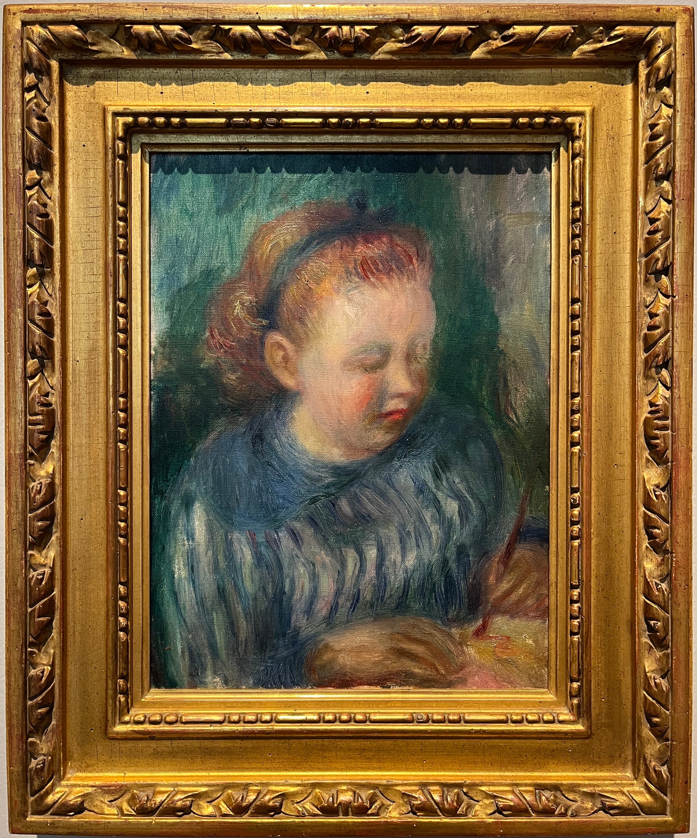 Lenna with Paint Brush - William Glackens