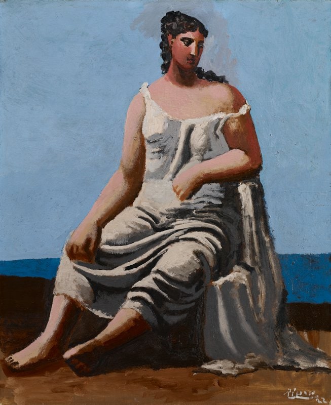 Woman by the Sea