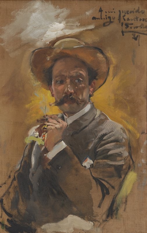 Portrait of the Painter Francesco Santoro, Rome