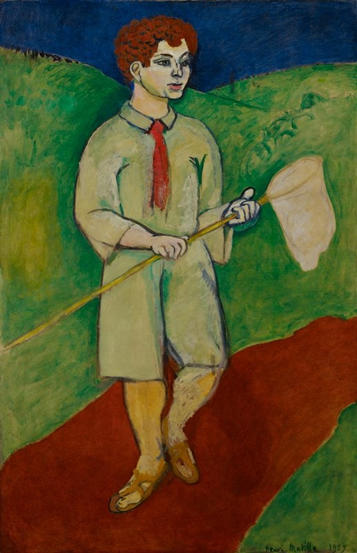 Boy with Butterfly Net