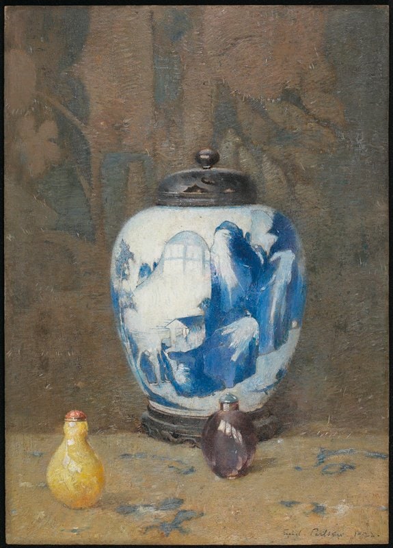 Still Life, Chinese Vase