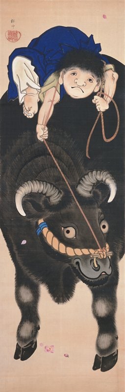 Boy on a Bull