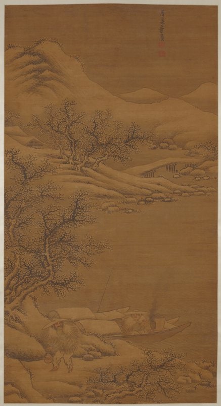 Fishing on Winter River