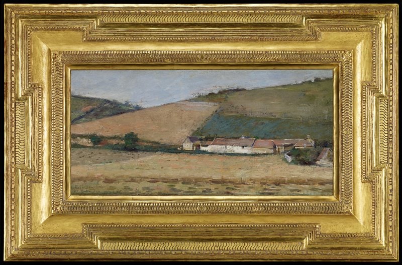 Farm Among Hills, Giverny