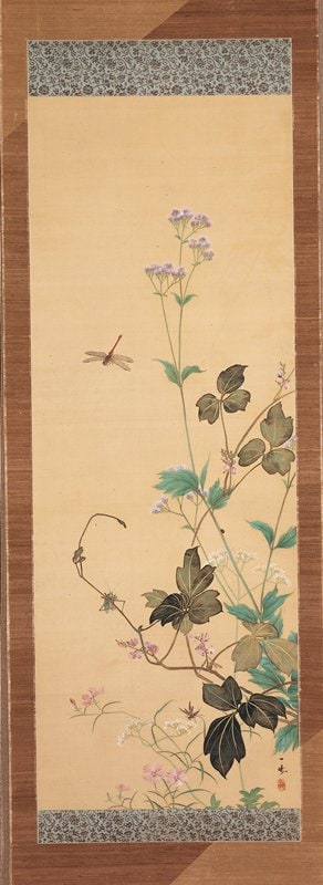 Autumn Flowers [right of a pair]