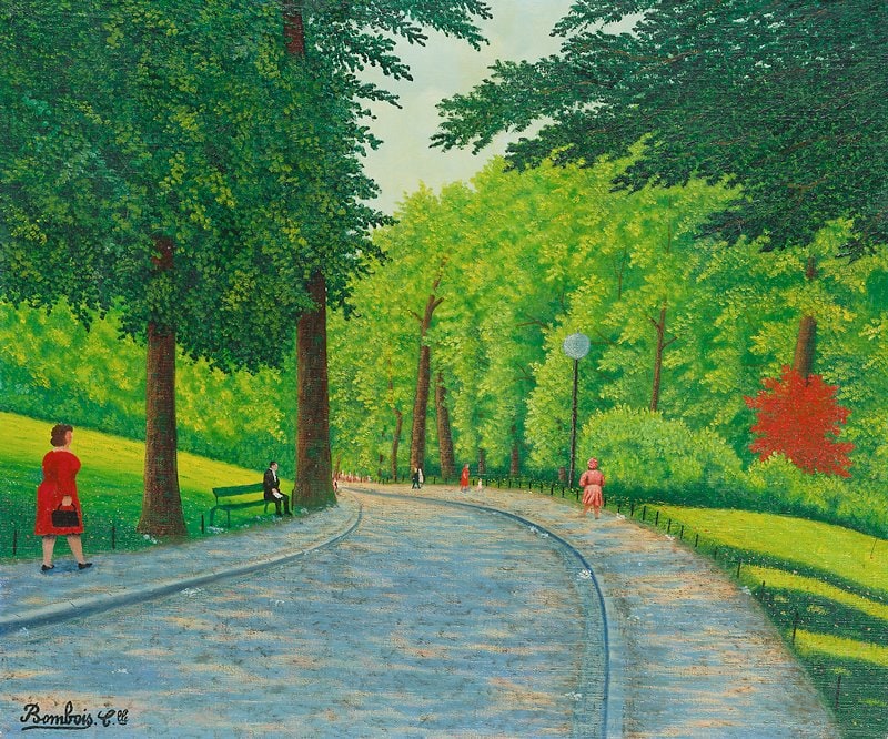 In The Bois du Boulogne