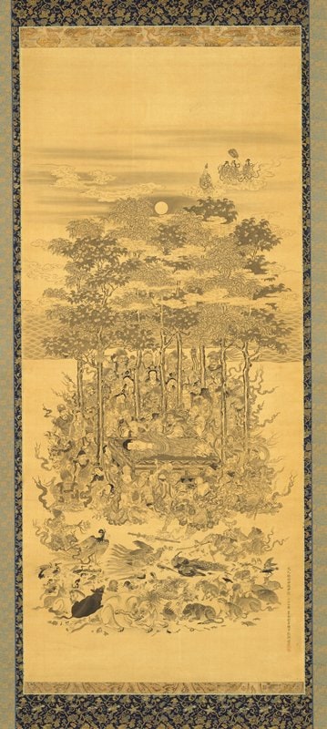 Parinirvana of Sakyamuni, the Historical Buddha