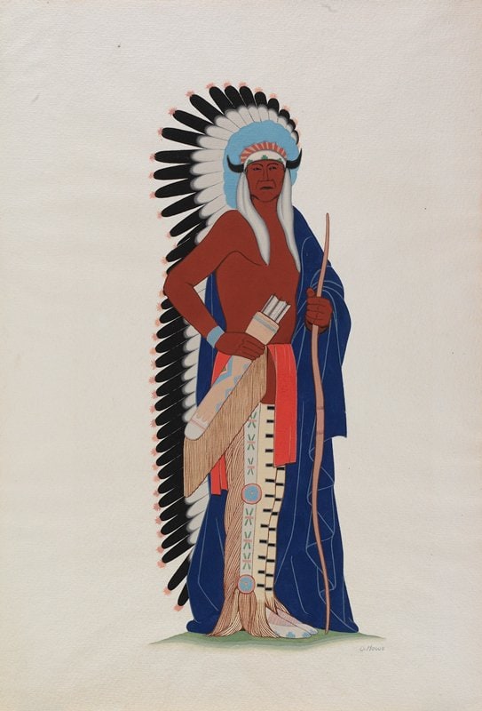 Sioux Warrior Chief