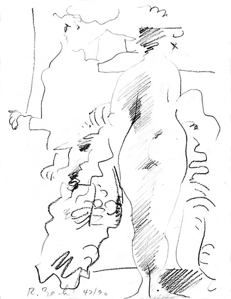Nude, Rear