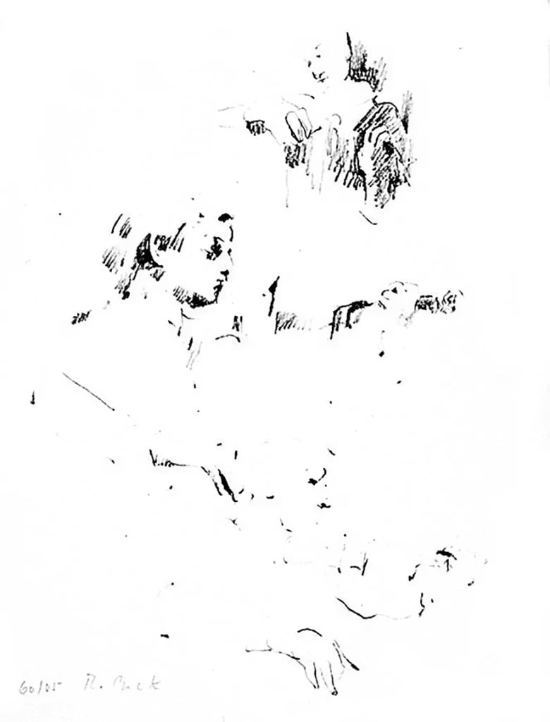 Violinist Sketches