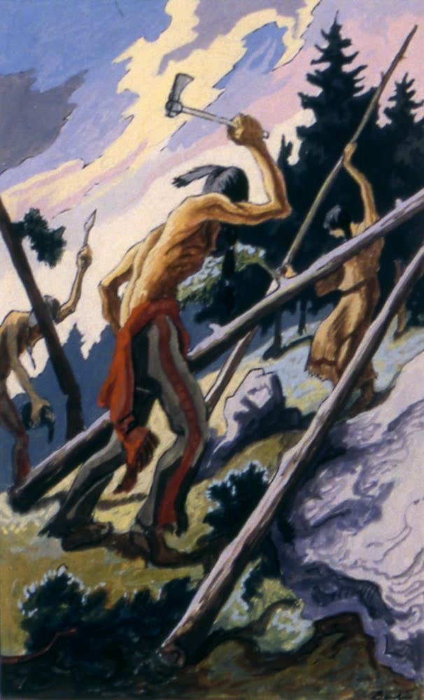 Preparing Poles