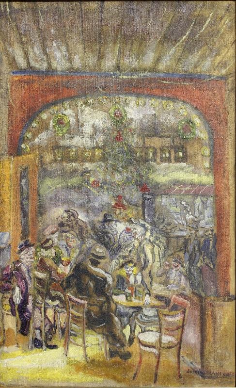 Café at Christmas