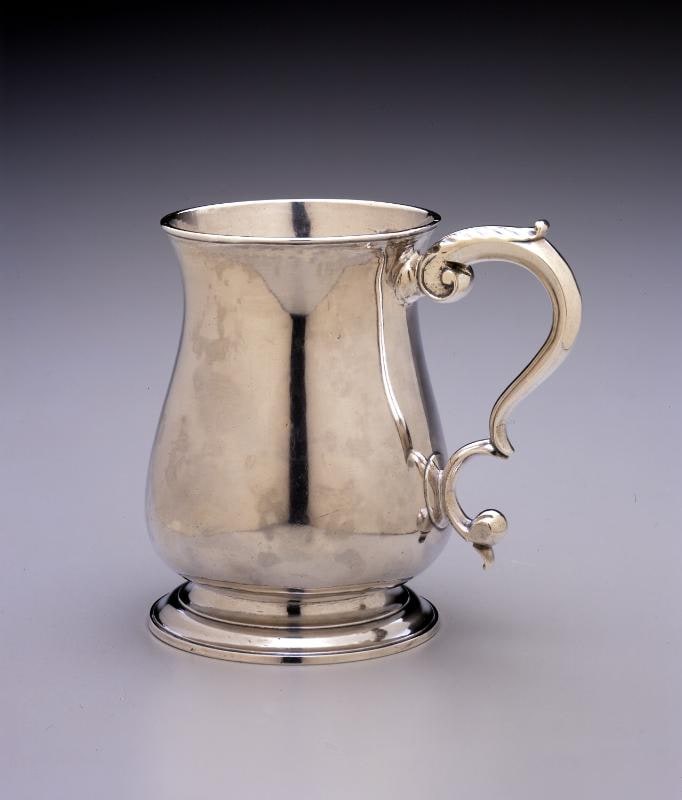 Beer mug in the rococo style