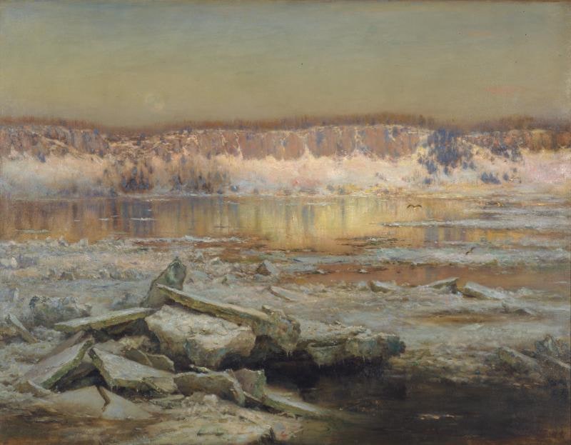 A Winter Dawn (A Winter Sunrise - Palisades; A Winter Sunrise)