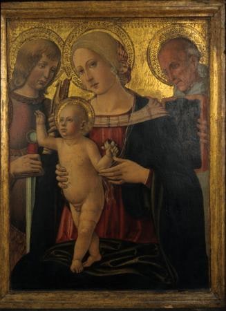 The Madonna and Child with Two Saints, after Bernardino Luini