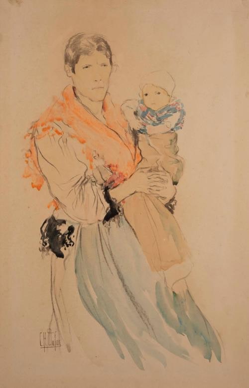 Untitled (mother and child)