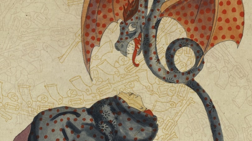 Untited (Woman/Dragon)