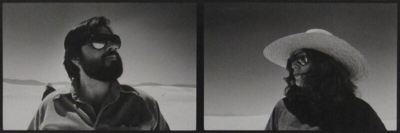 Gus and Ruth at White Sands