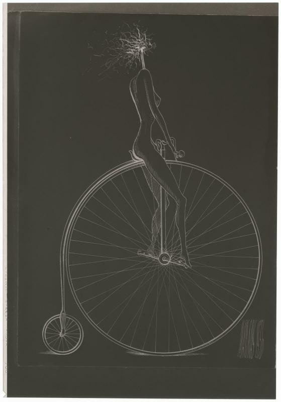 Reproduction d'un dessin pour Les Mains Libres
