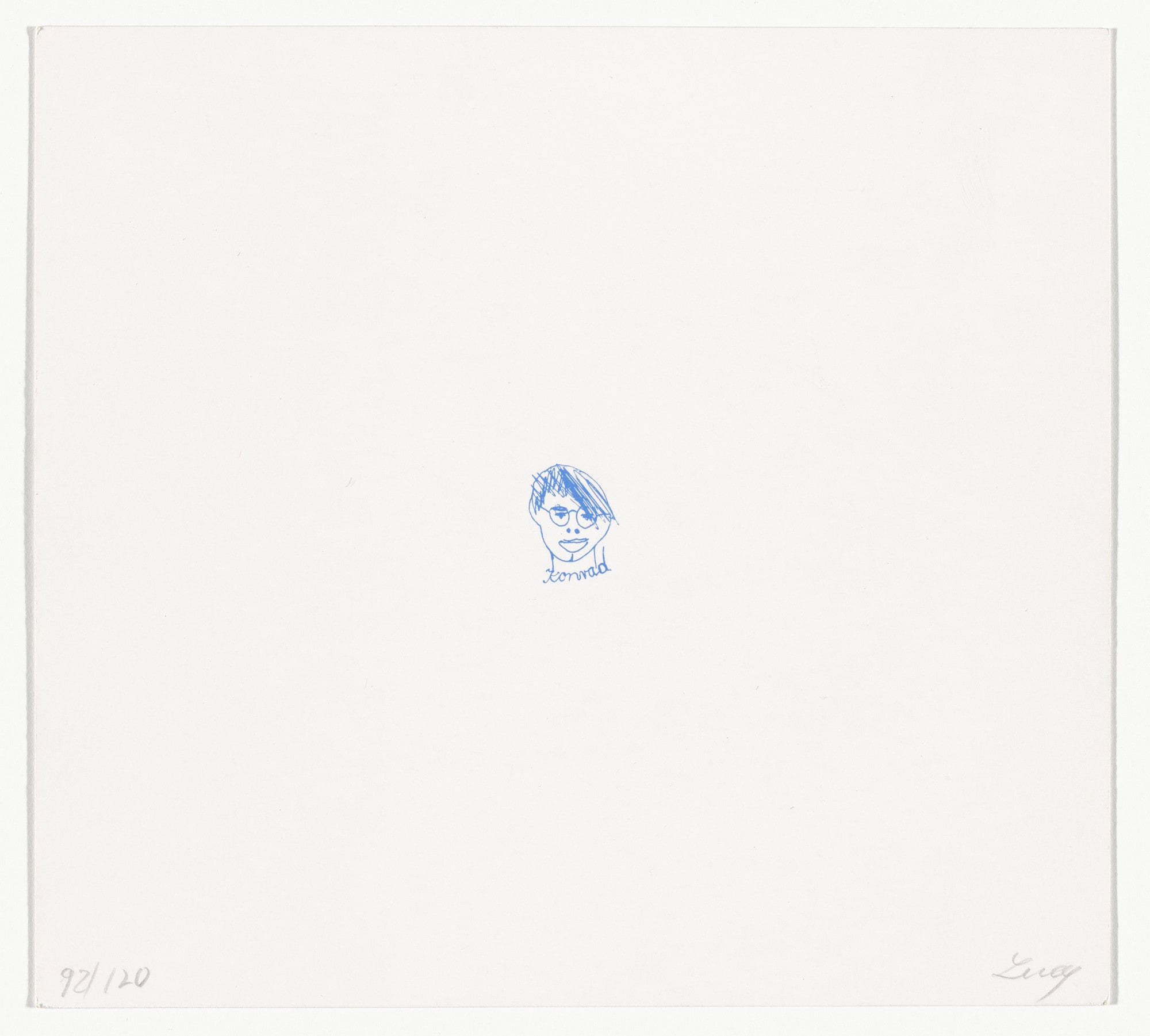 Self Portrait (Selbstbildnis) from Graphics of Capitalist Realism (Grafik des Kapitalistischen Realismus)
