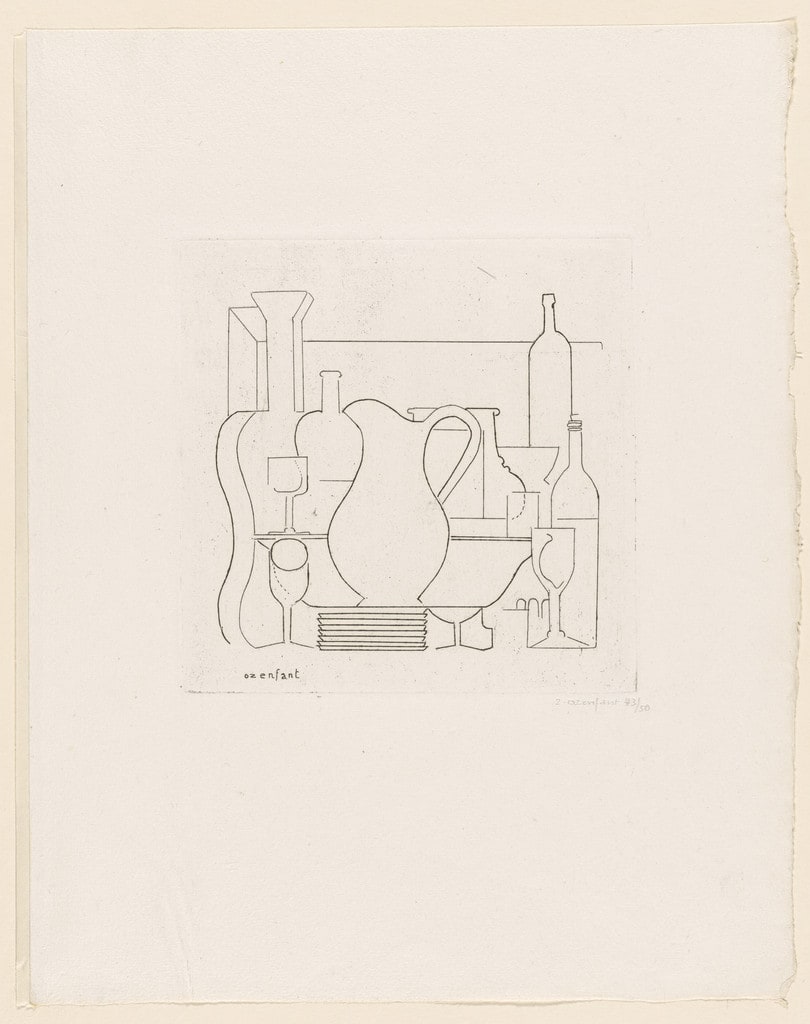 Arrangement (Fugue) (plate, folio 37) from 23 Gravures