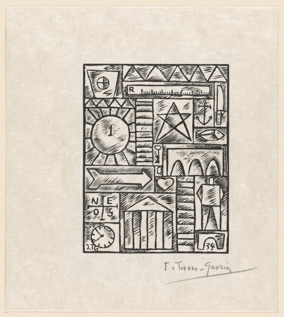 Plate (folio 45) from 23 Gravures
