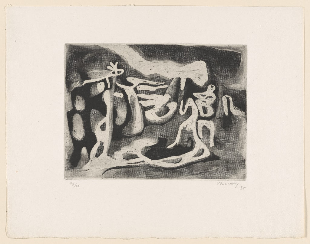 Plate (folio 47) from 23 Gravures