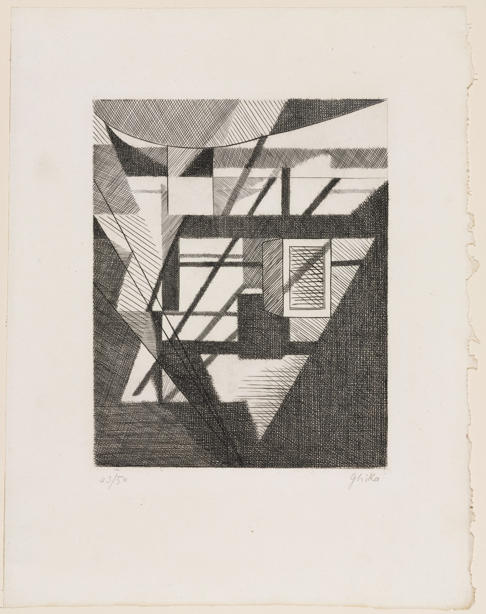Plate (folio 19) from 23 Gravures