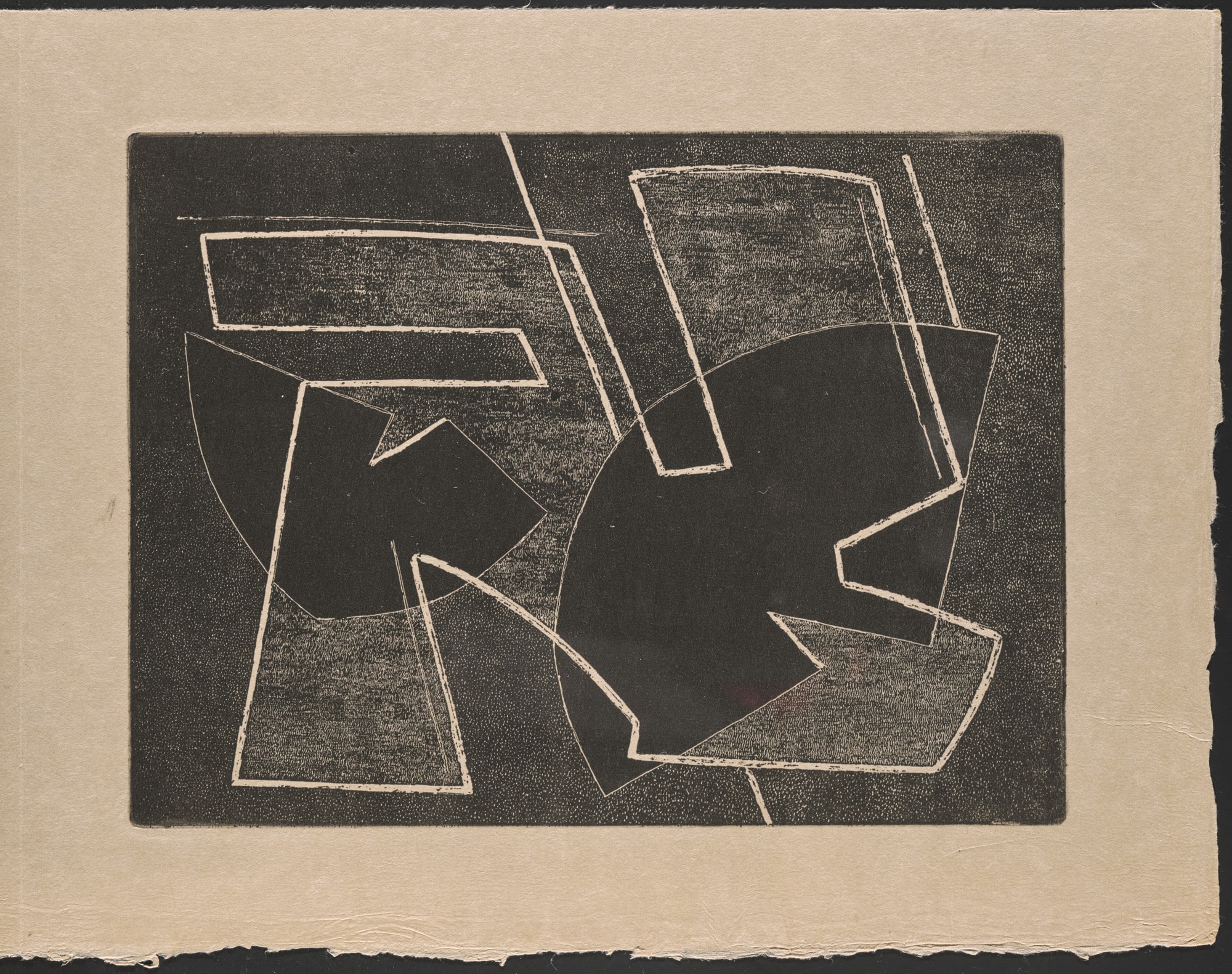 Plate (folio 26) from Hommage à Roger Lacourière
