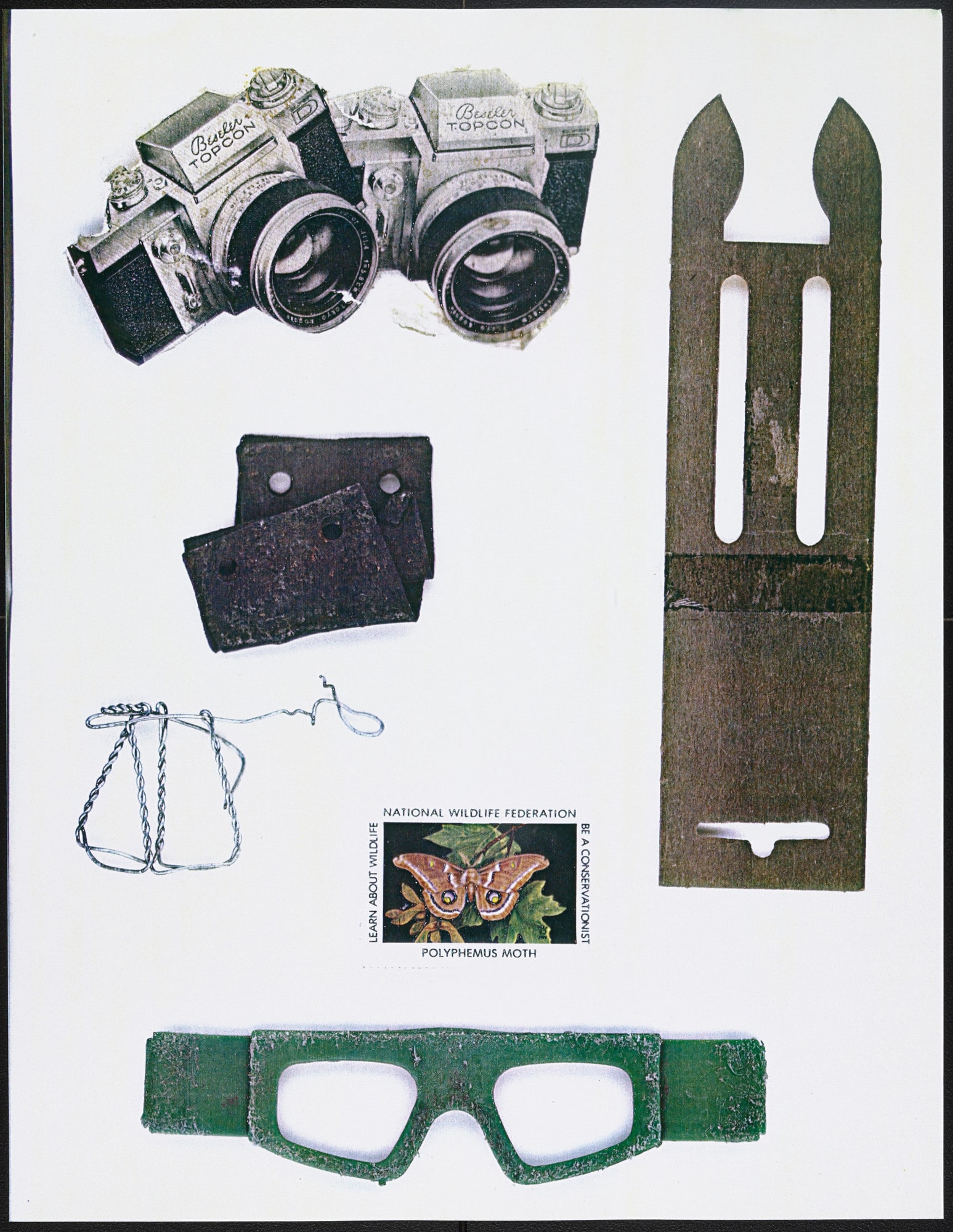 Untitled from Found Masks 1975–1978