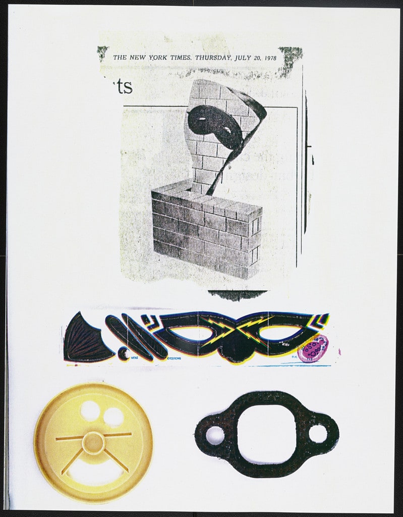 Untitled from Found Masks 1975–1978