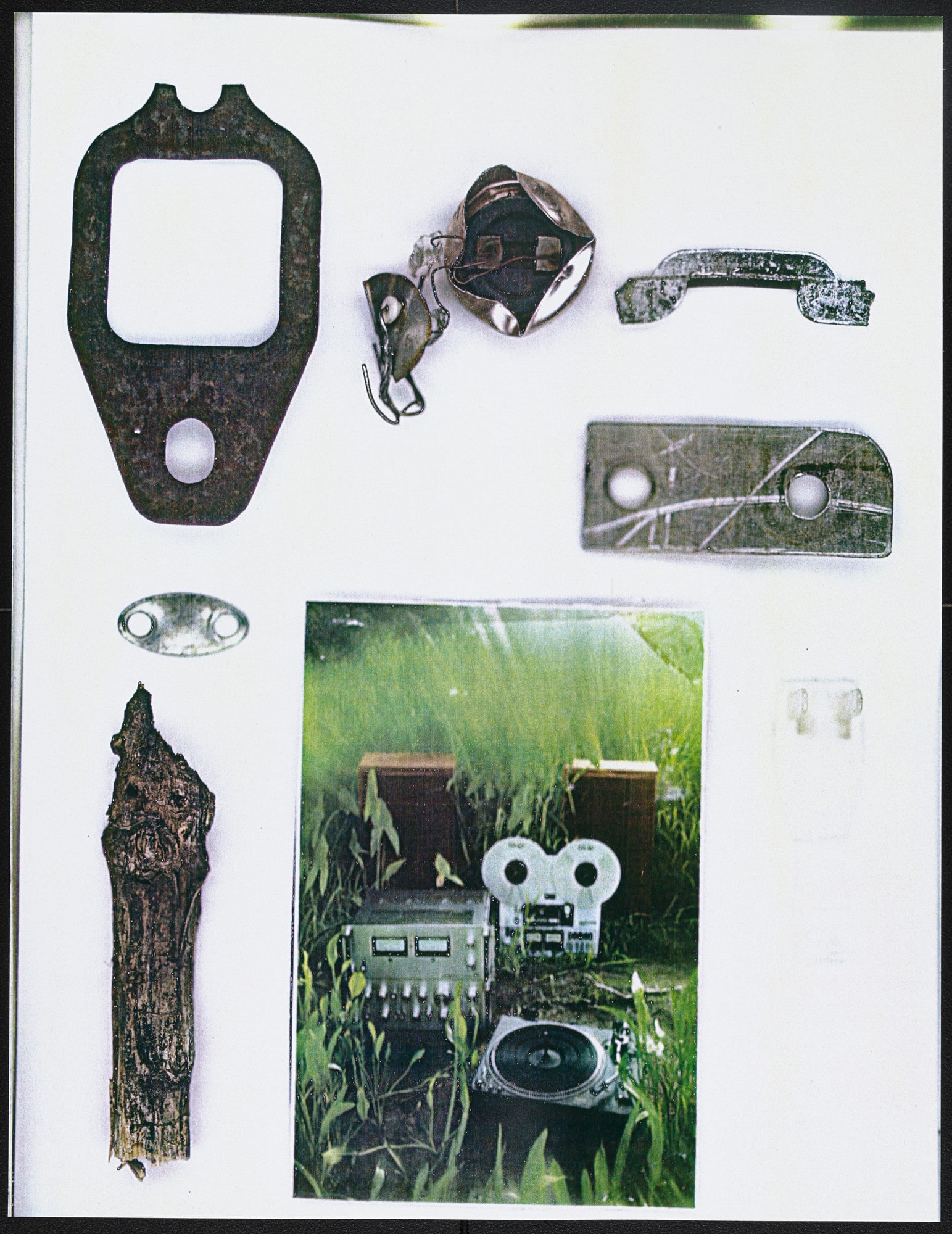 Untitled from Found Masks 1975–1978
