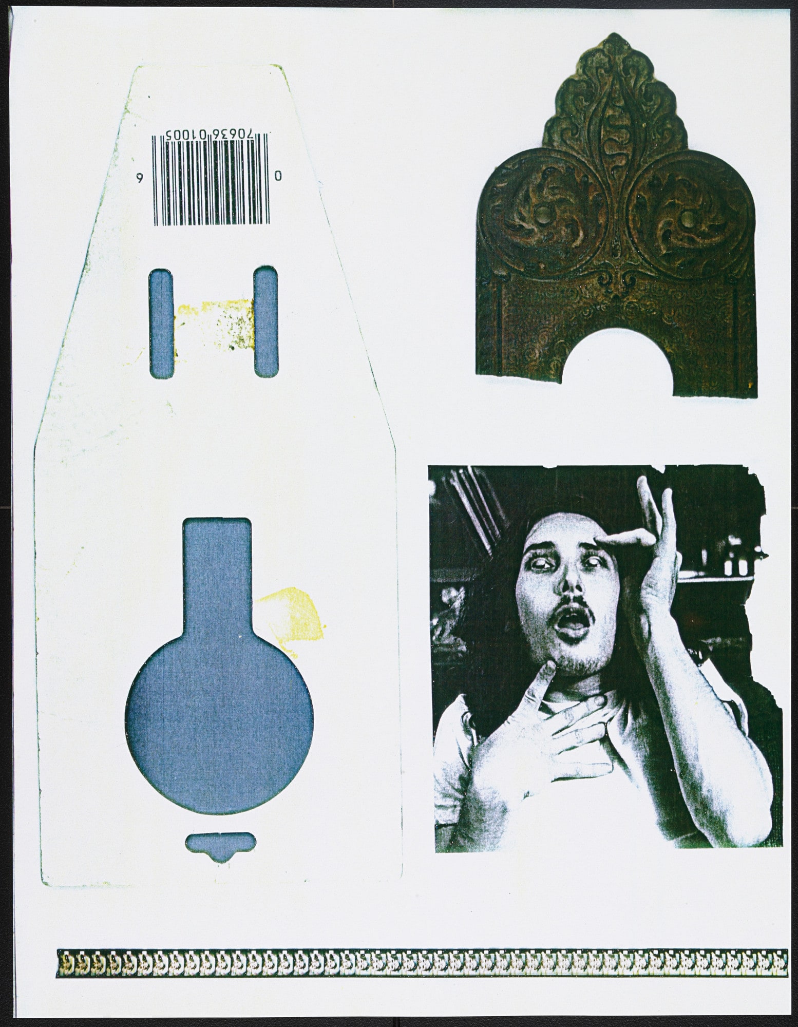 Untitled from Found Masks 1975–1978
