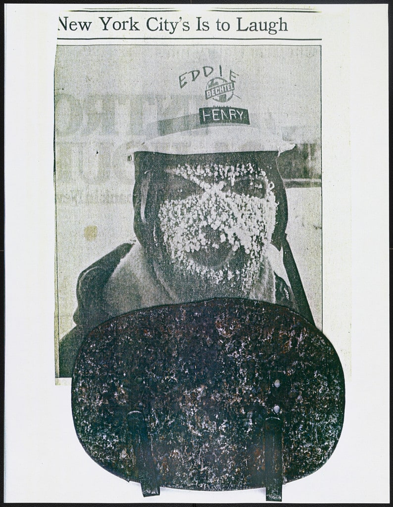 Untitled from Found Masks 1975–1978