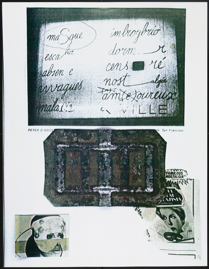 Untitled from Found Masks 1975–1978