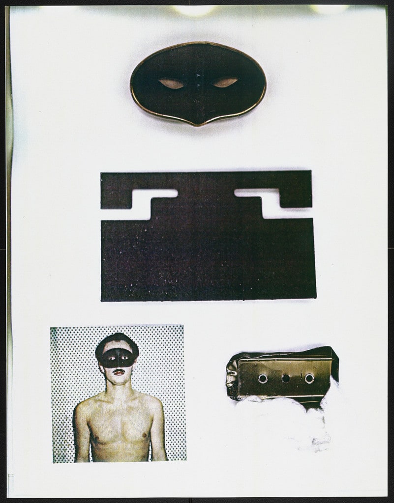 Untitled from Found Masks 1975–1978