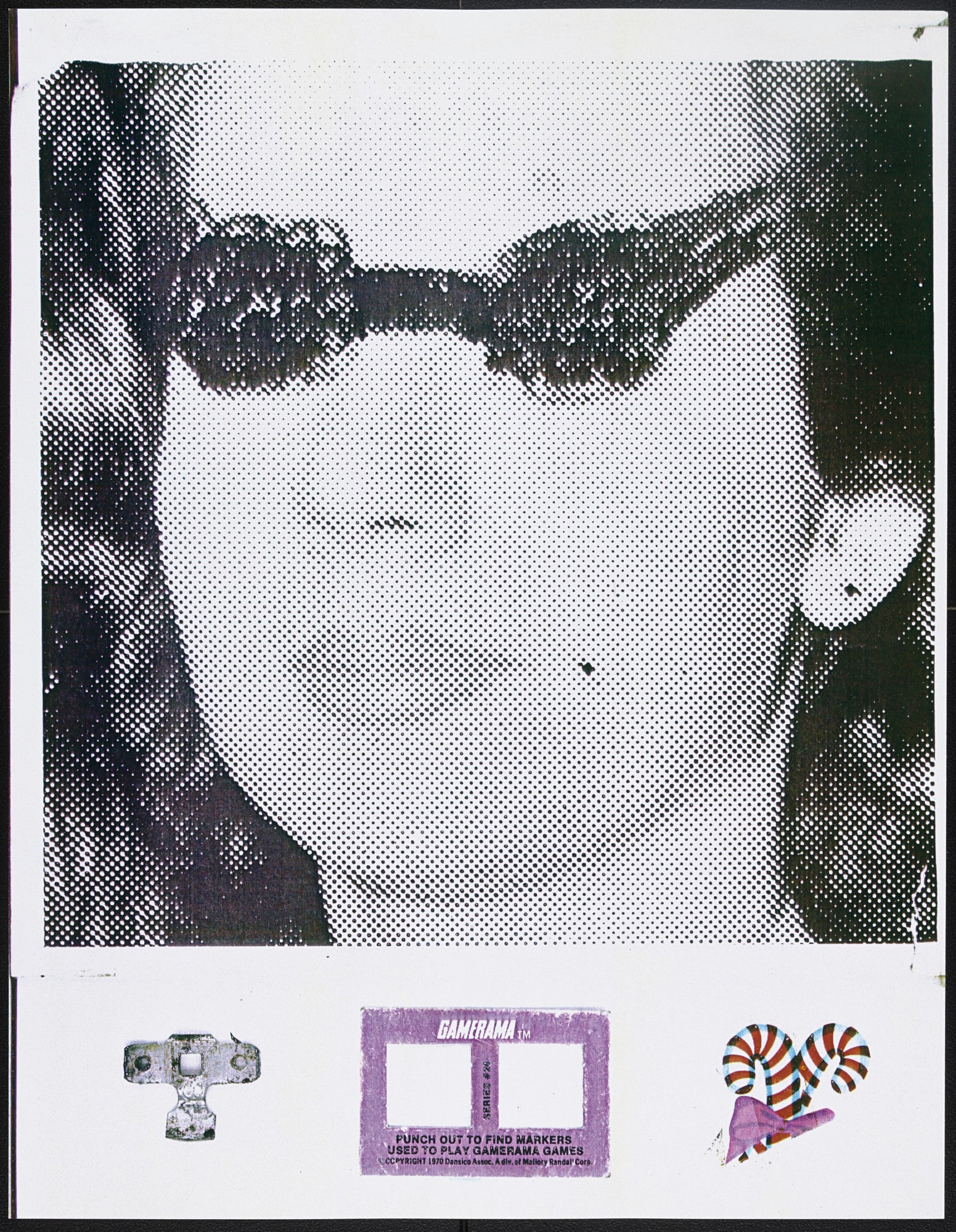 Untitled from Found Masks 1975–1978
