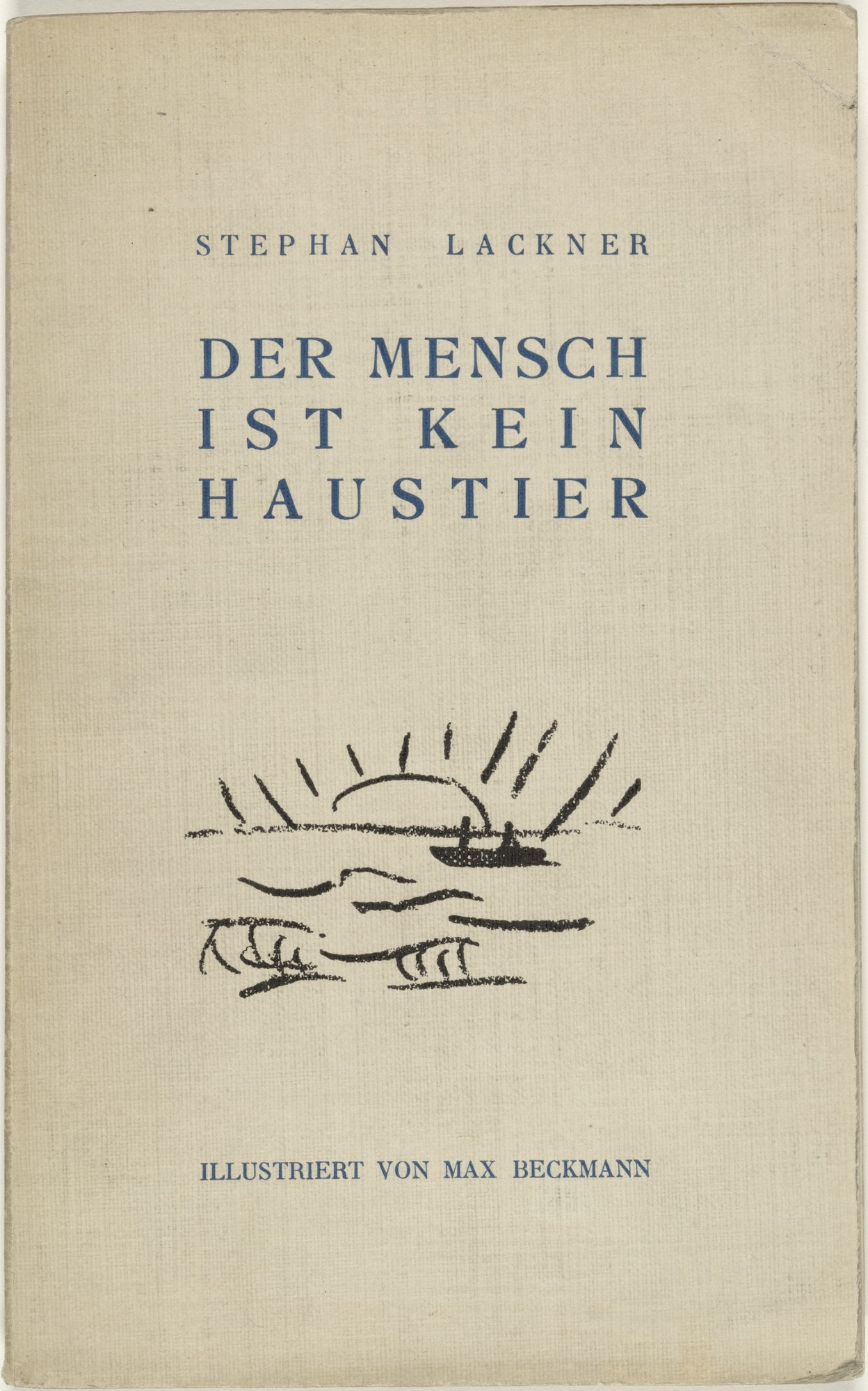 Der Mensch ist kein Haustier (Man Is Not a Domestic Animal)