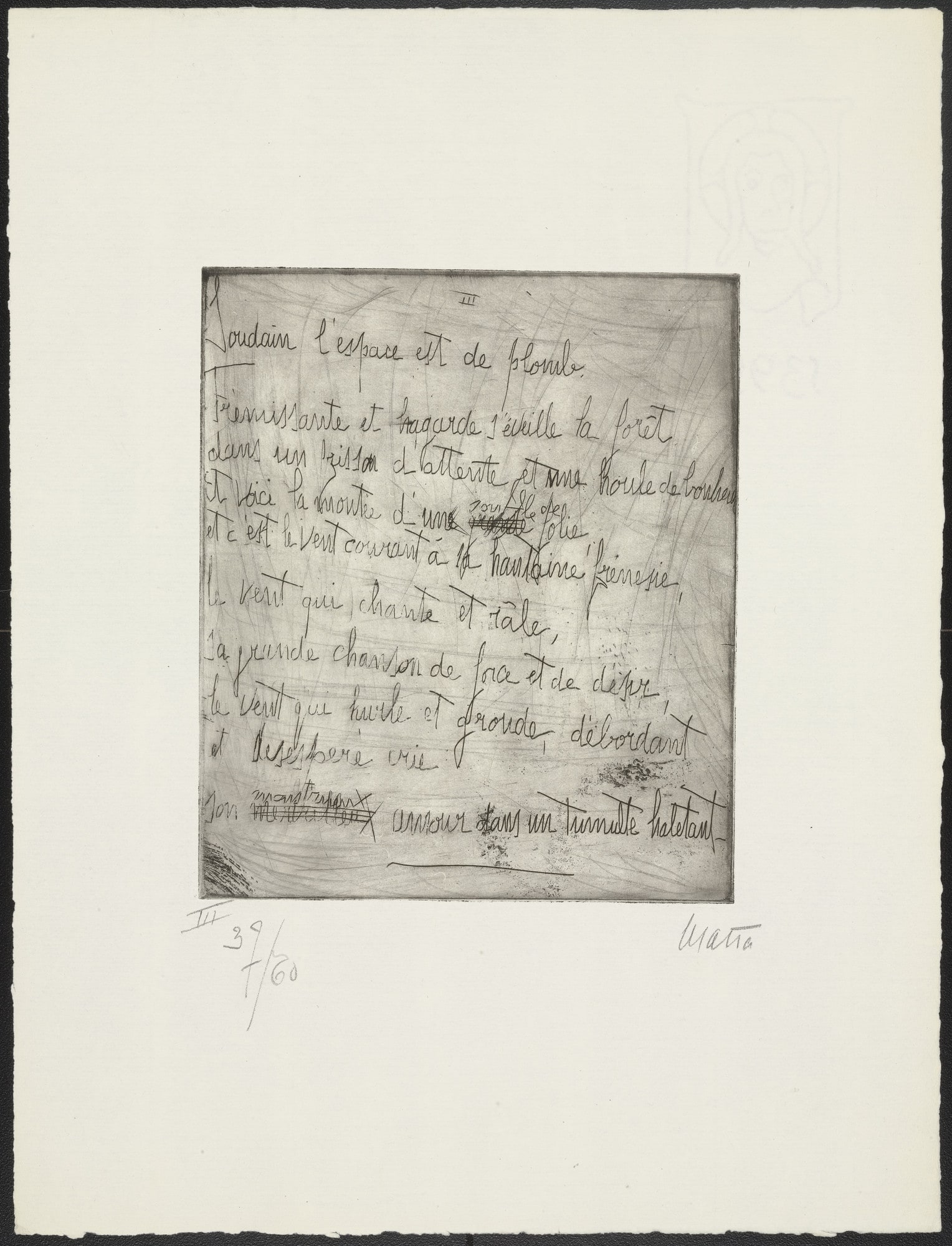 Explanation III (Explication III) from Maria 1946