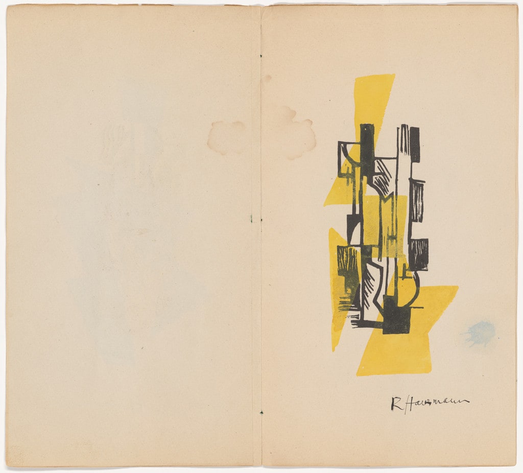 Plate (folio 4) from Material der Malerei Plastik Architektur
