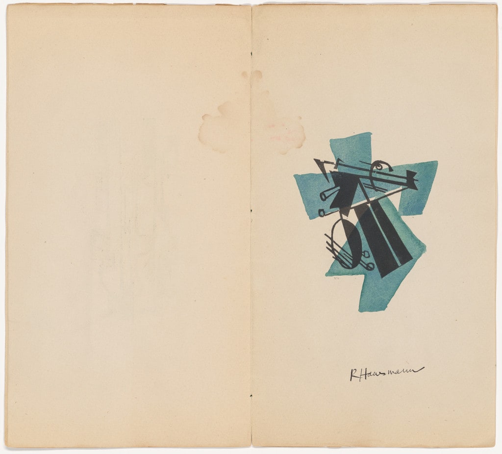 Plate (folio 5) from Material der Malerei Plastik Architektur