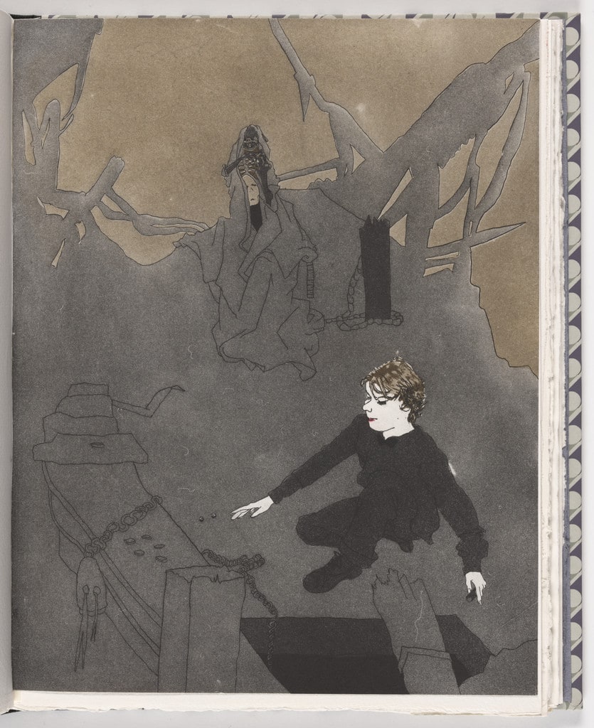 The Spectre Bark (Life-in-Death Winneth the Ancient Mariner) from The Rime of the Ancient Mariner