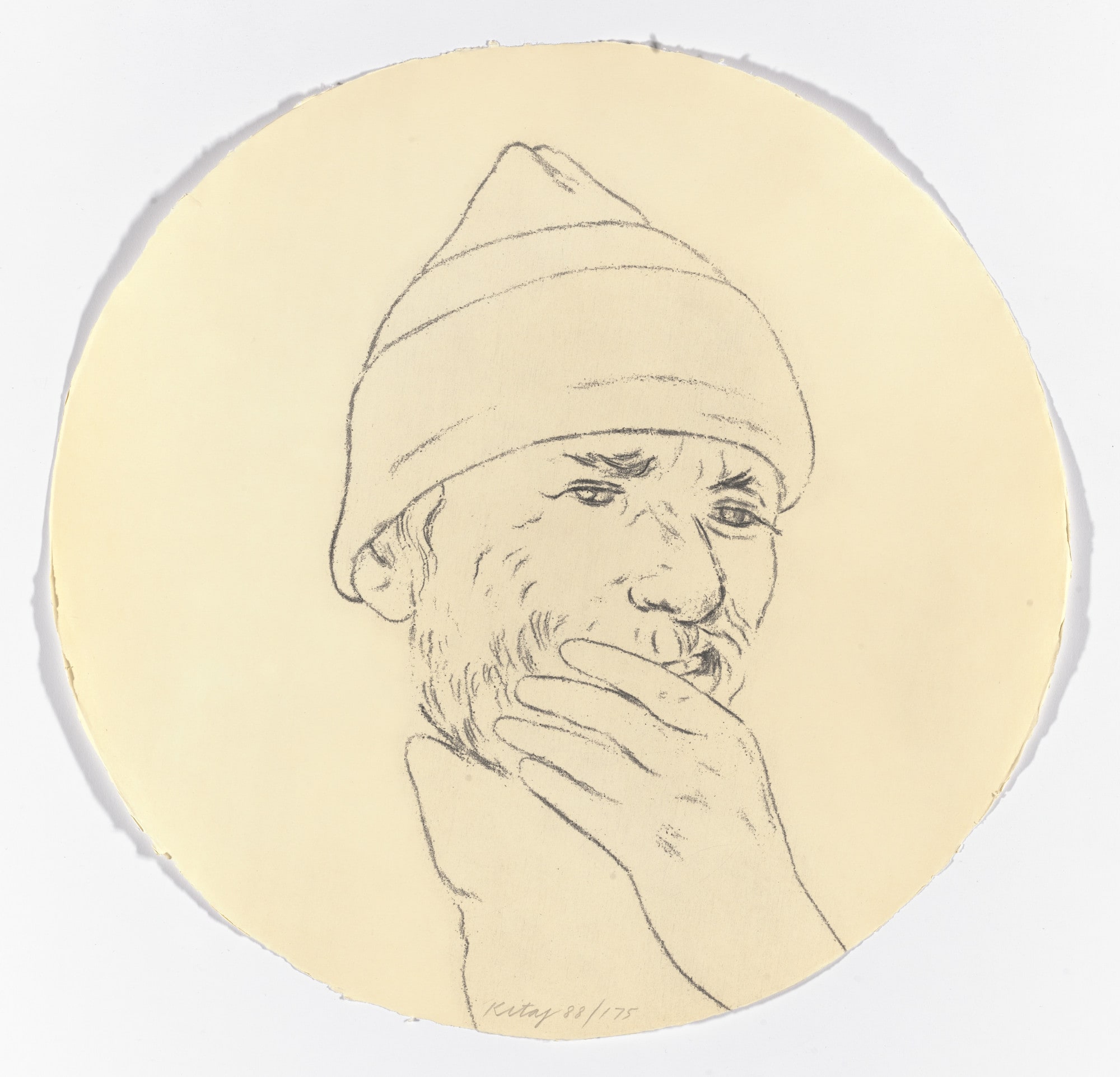 Untitled from Self-Portrait in a Convex Mirror