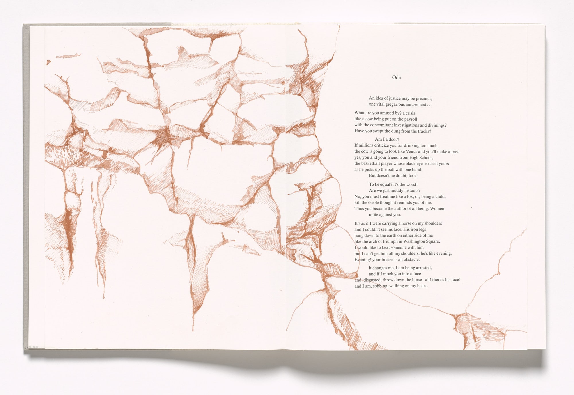 In-text plate (folios 27 verso and 28 recto) from In Memory of My Feelings